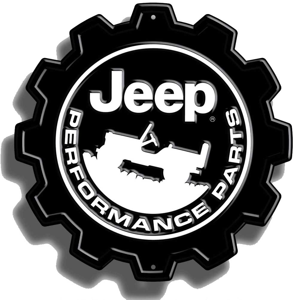 Metal Sign - Jeep Performance Gear Logo - Speedlogix