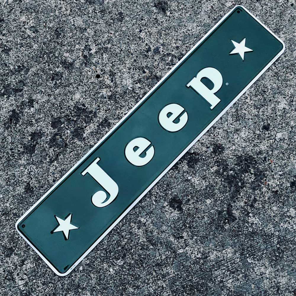 Metal Sign - Jeep® Vintage Stars - Speedlogix