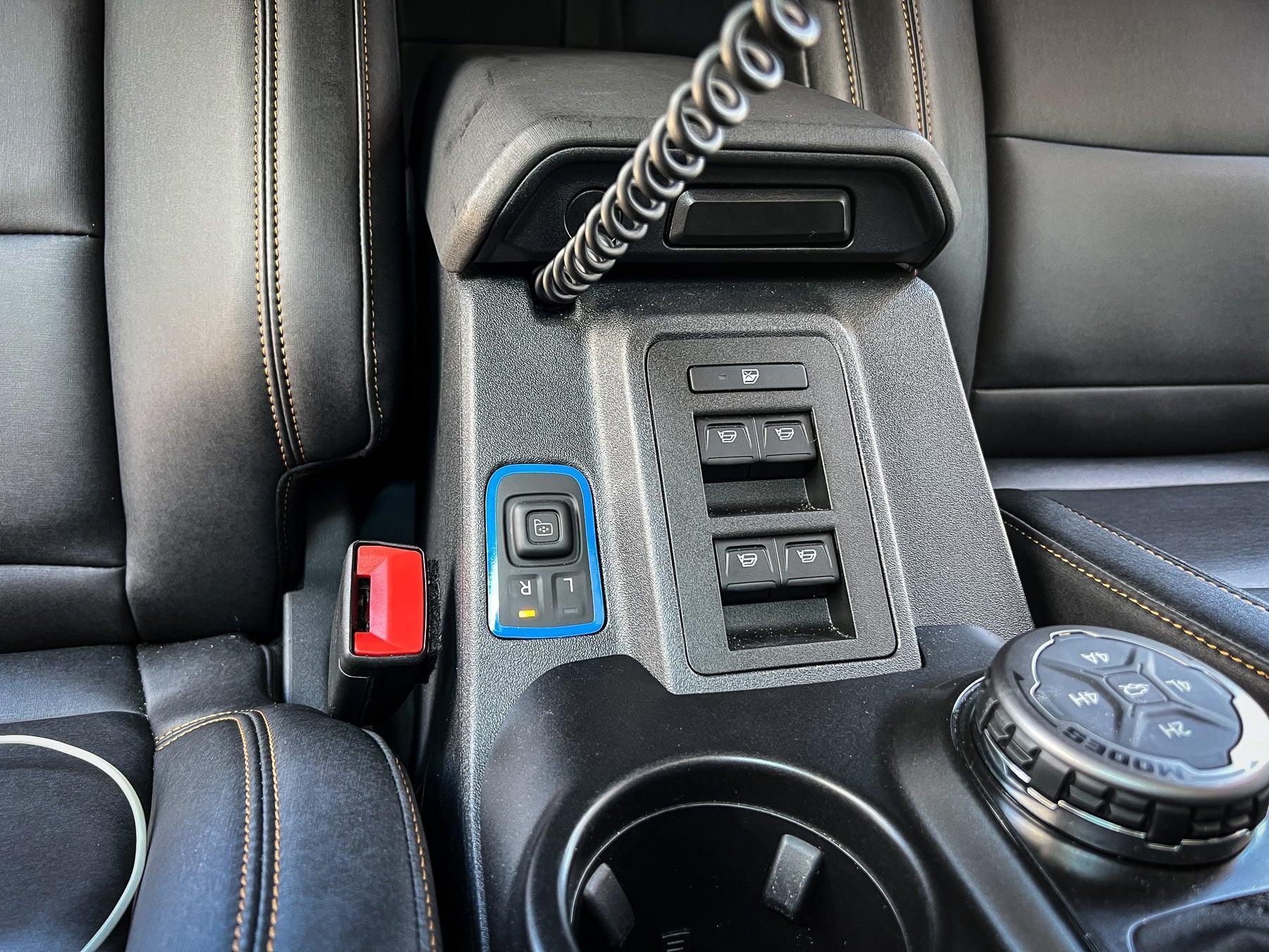 Mirror Adjustment Switch Outline Overlay - 2021+ Bronco - Speedlogix