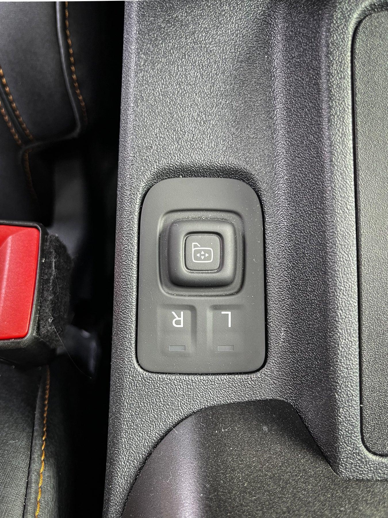 Mirror Adjustment Switch Outline Overlay - 2021+ Bronco - Speedlogix