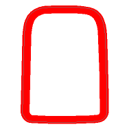 Mirror Adjustment Switch Outline Overlay (Printed Series Vinyl) - 2021+ Bronco - Speedlogix