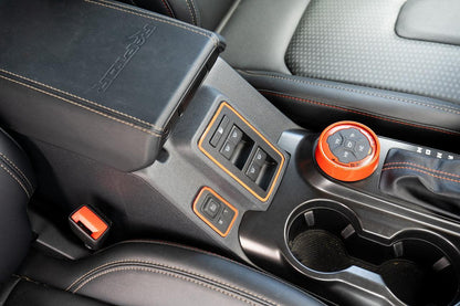 Mirror Adjustment Switch Outline Overlay (Printed Series Vinyl) - 2021+ Bronco - Speedlogix