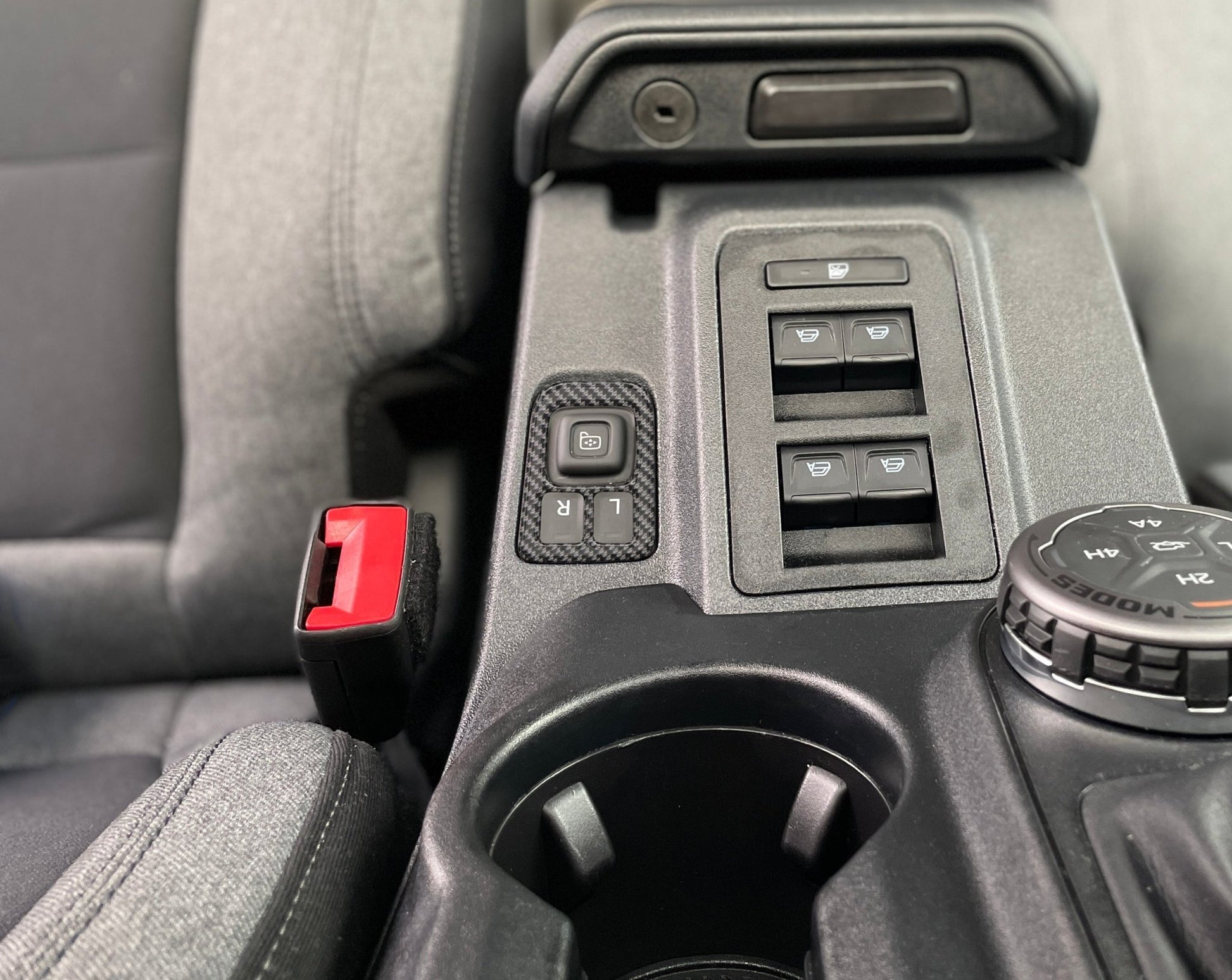 Mirror Control Switch Accent Overlay Fits 2021 - 2026 Ford Bronco - Speedlogix
