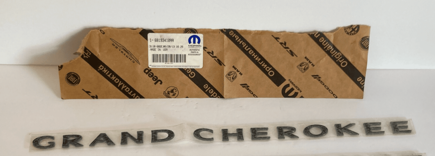 Mopar OEM Grand Cherokee Badge - Speedlogix