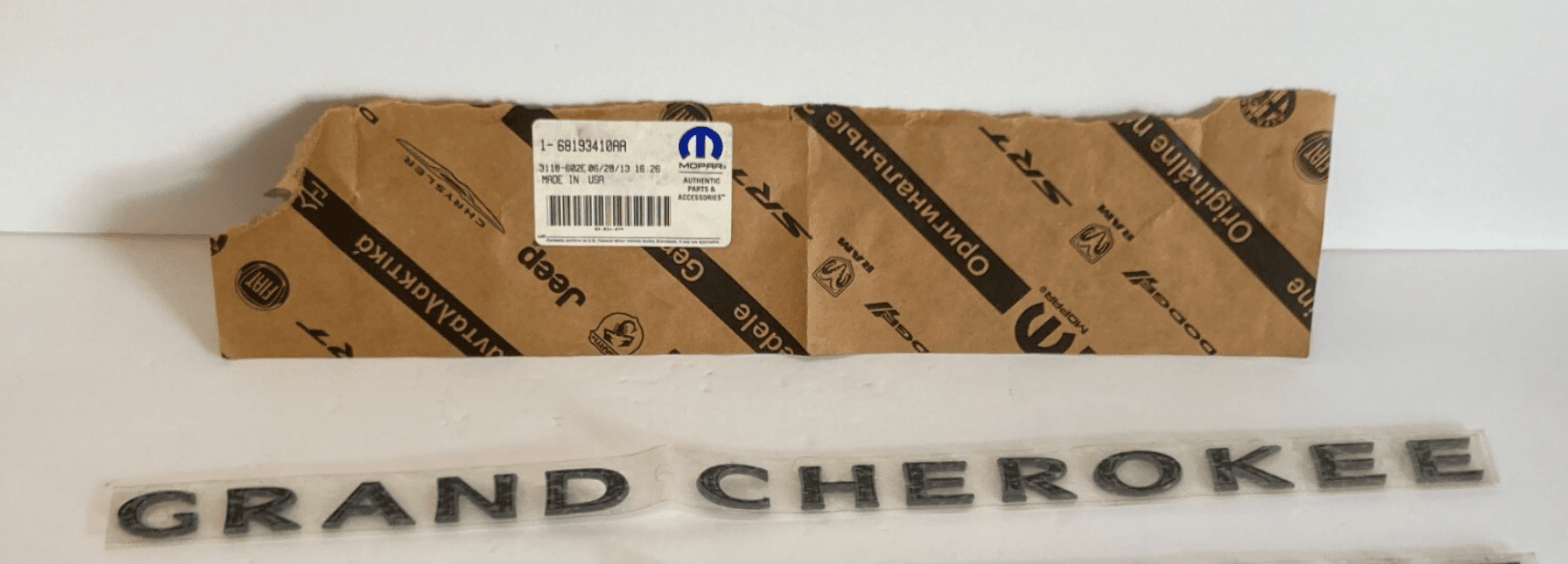 Mopar OEM Grand Cherokee Badge - Speedlogix