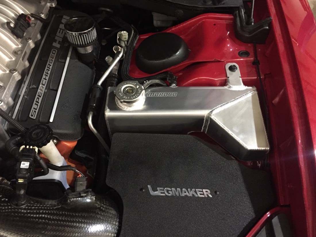 Moroso Coolant Tank 2015 - 2023 Challenger/Charger 392/6.2L - Speedlogix