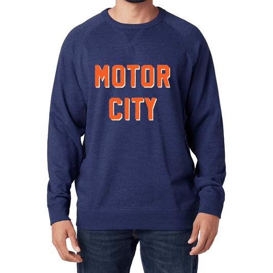 Motor City French Terry Crew Sweatshirt - Speedlogix