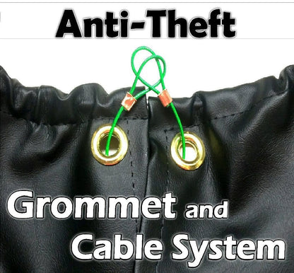 Multicolor Tie Dye Nautical Boat Anchor Bronco Spare Tire Cover - Speedlogix