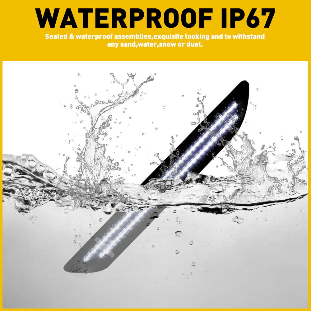 MUSTANG 15 - 23 REAR SMOKED LED SIDE MARKERS - Speedlogix