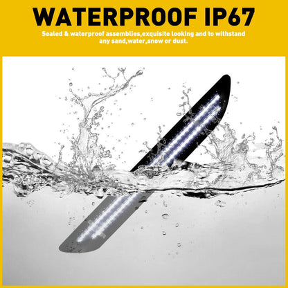 MUSTANG 15 - 23 REAR SMOKED LED SIDE MARKERS - Speedlogix