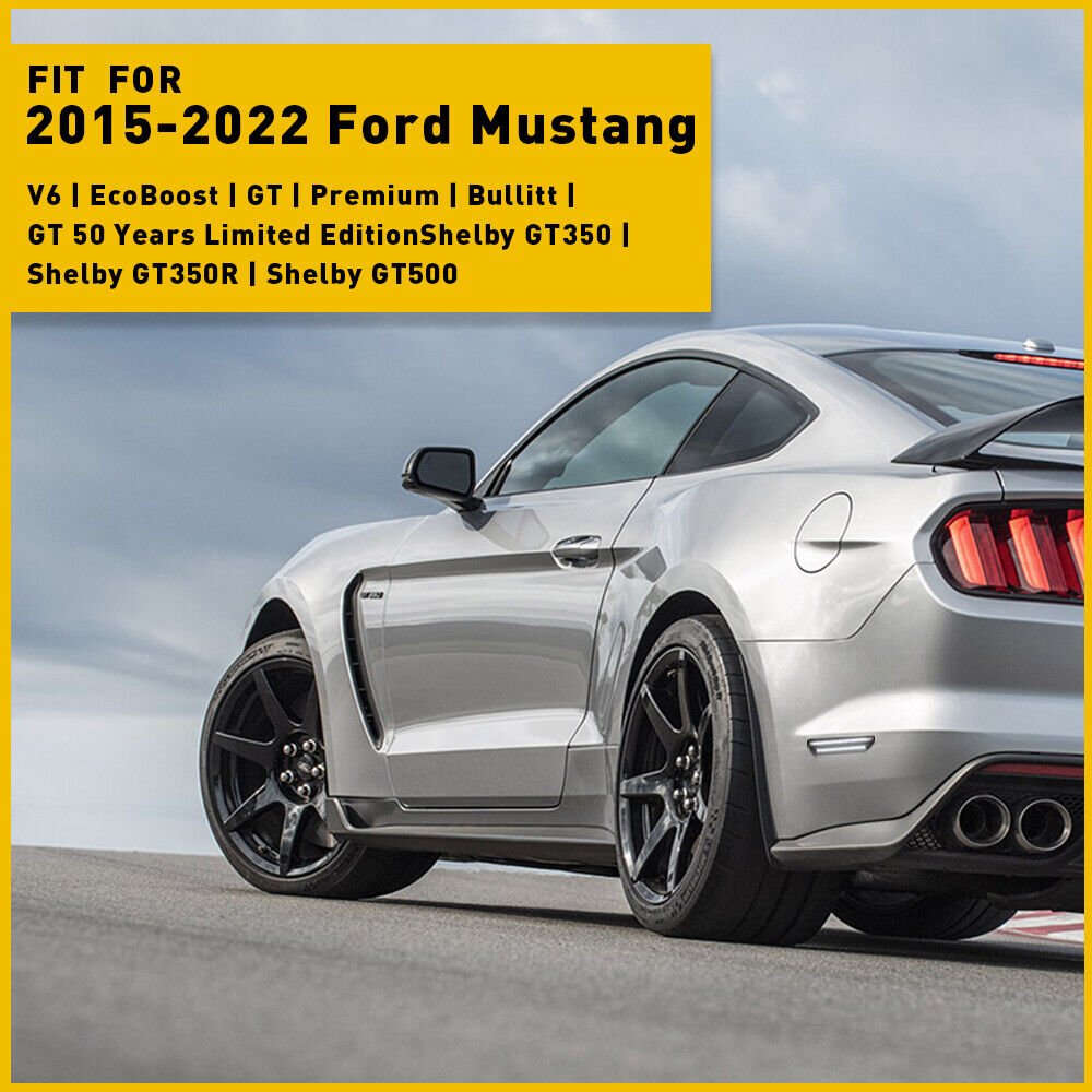 MUSTANG 15 - 23 REAR SMOKED LED SIDE MARKERS - Speedlogix