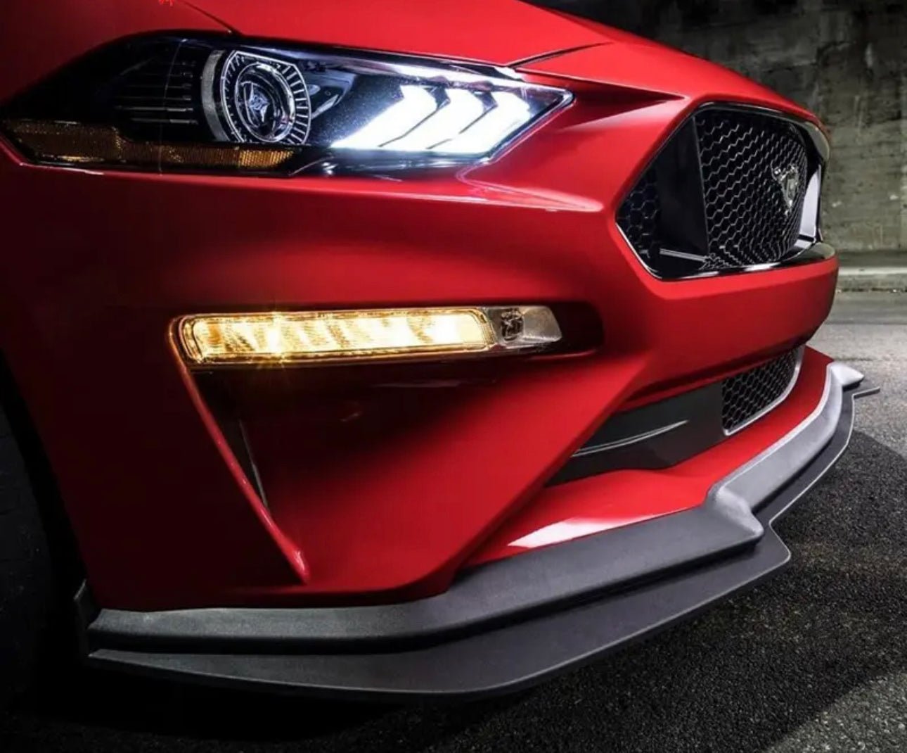 MUSTANG 2018 - 2023 Performance Pack 2 Splitter Extension - Speedlogix