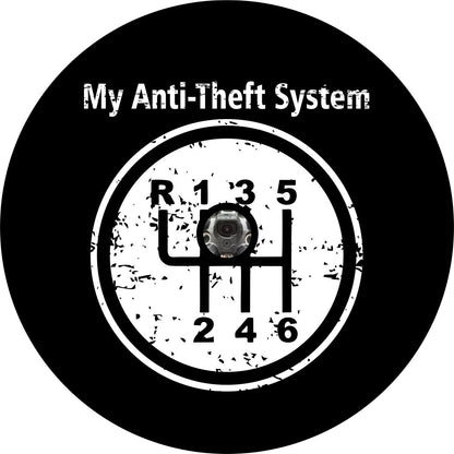 My Anti - Theft System Manual Transmission Stick Shift Bronco Spare Tire Cover - Speedlogix