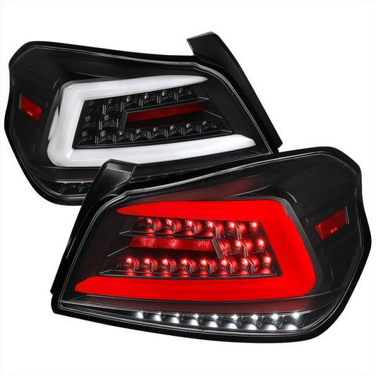 NTXGLOW BLACK LED tail lights (2015 - 2021 Subaru WRX) - Speedlogix