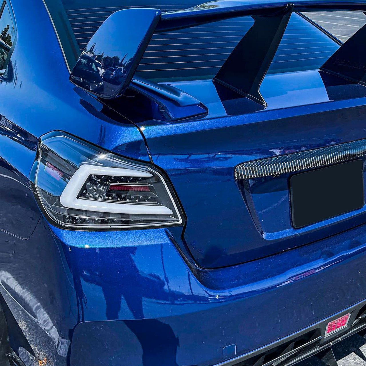 NTXGLOW BLACK LED tail lights (2015 - 2021 Subaru WRX) - Speedlogix