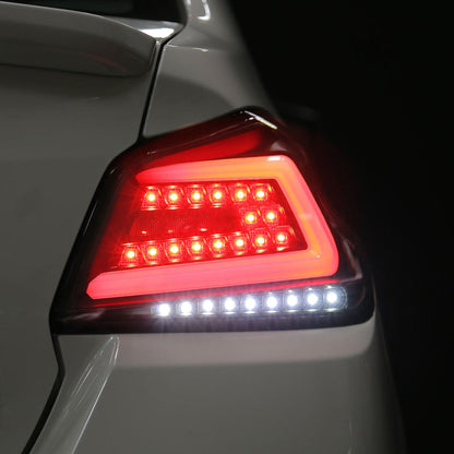 NTXGLOW BLACK LED tail lights (2015 - 2021 Subaru WRX) - Speedlogix