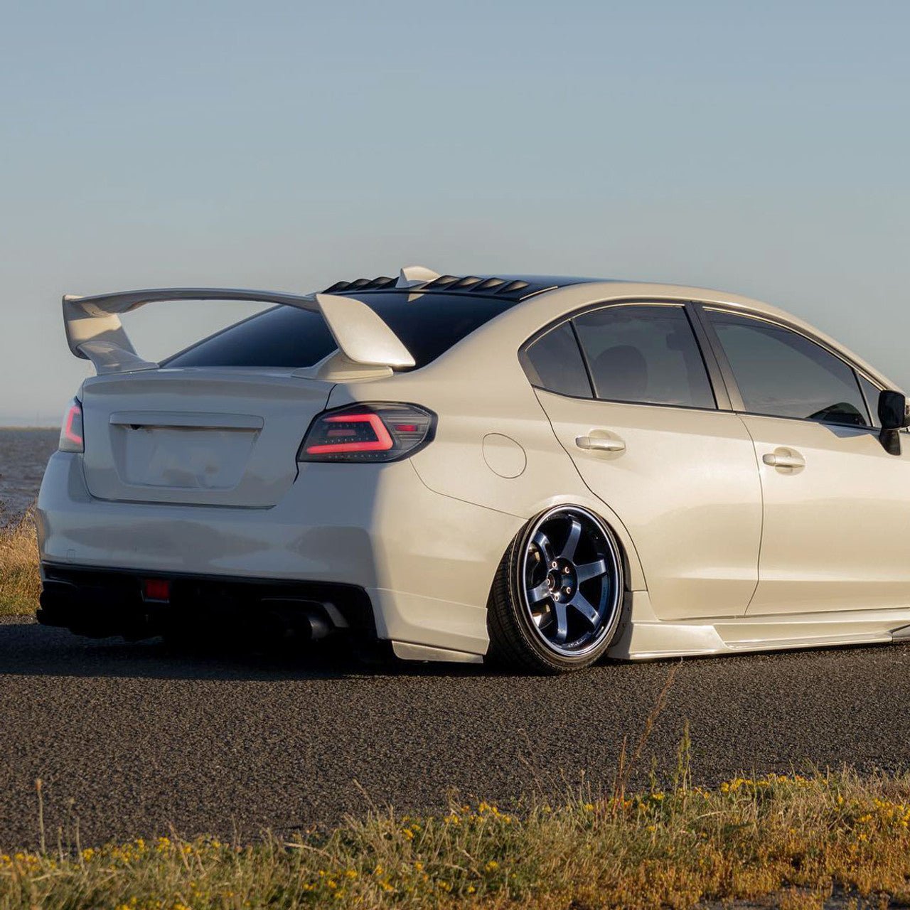 NTXGLOW BLACK LED tail lights (2015 - 2021 Subaru WRX) - Speedlogix