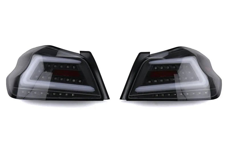 NTXGLOW BLACK LED tail lights (2015 - 2021 Subaru WRX) - Speedlogix