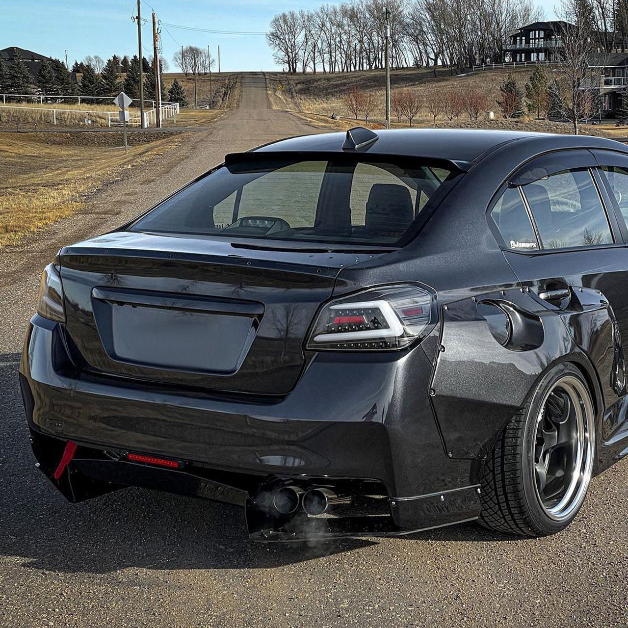 NTXGLOW BLACK LED tail lights (2015 - 2021 Subaru WRX) - Speedlogix