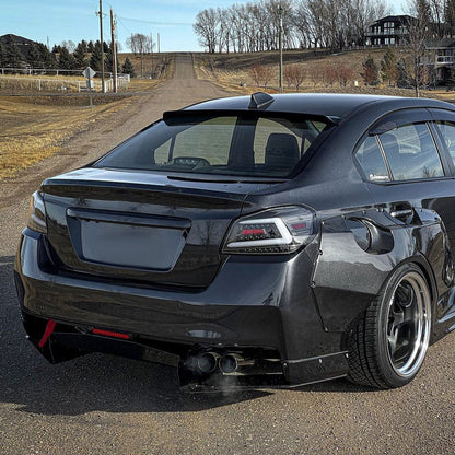 NTXGLOW BLACK LED tail lights (2015 - 2021 Subaru WRX) - Speedlogix