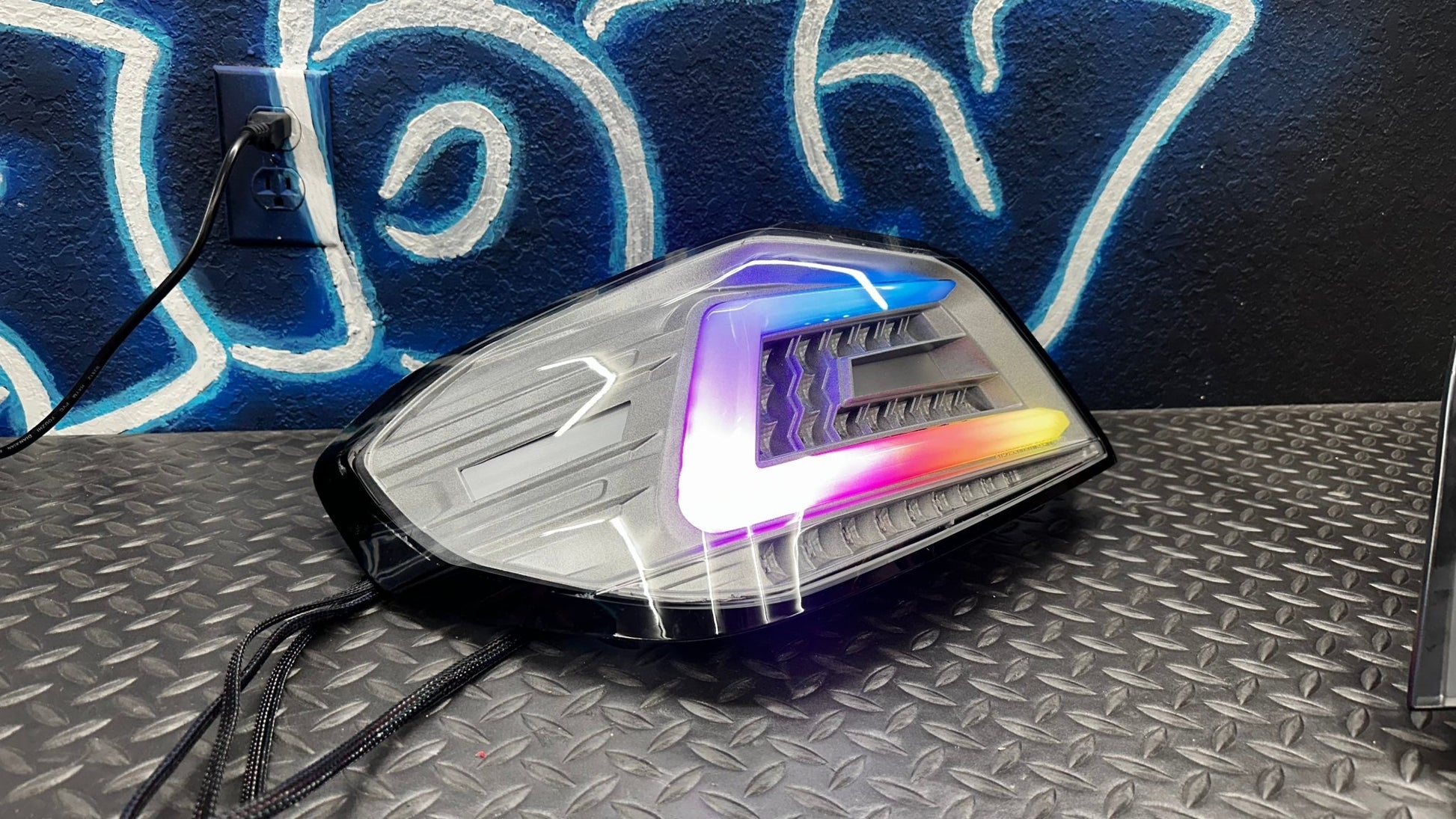 NTXGlow Clear Color Shifting Spec D Tail Lights (2015 - 2021 Subaru WRX) - Speedlogix