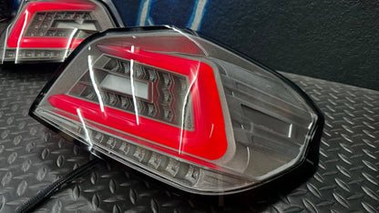 NTXGlow Clear Color Shifting Spec D Tail Lights (2015 - 2021 Subaru WRX) - Speedlogix