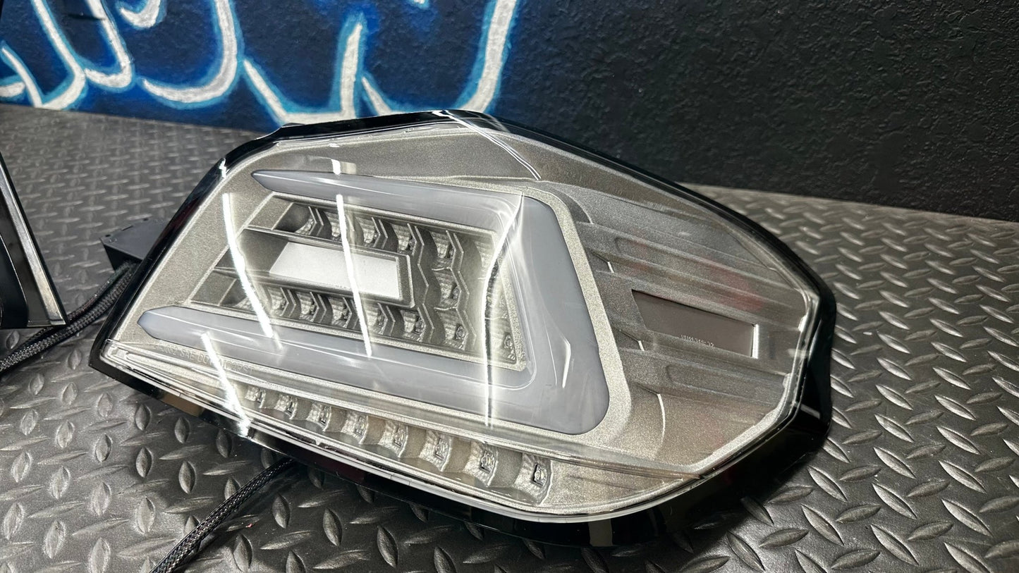 NTXGlow Clear Color Shifting Spec D Tail Lights (2015 - 2021 Subaru WRX) - Speedlogix