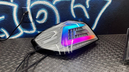 NTXGlow Clear Color Shifting Spec D Tail Lights (2015 - 2021 Subaru WRX) - Speedlogix