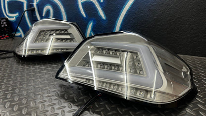 NTXGlow Clear Color Shifting Spec D Tail Lights (2015 - 2021 Subaru WRX) - Speedlogix