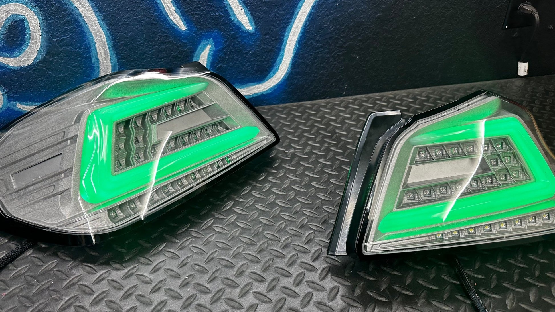 NTXGlow Clear Color Shifting Spec D Tail Lights (2015 - 2021 Subaru WRX) - Speedlogix