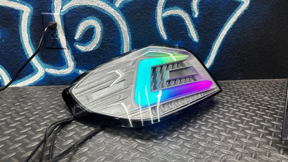 NTXGlow Clear Color Shifting Spec D Tail Lights (2015 - 2021 Subaru WRX) - Speedlogix
