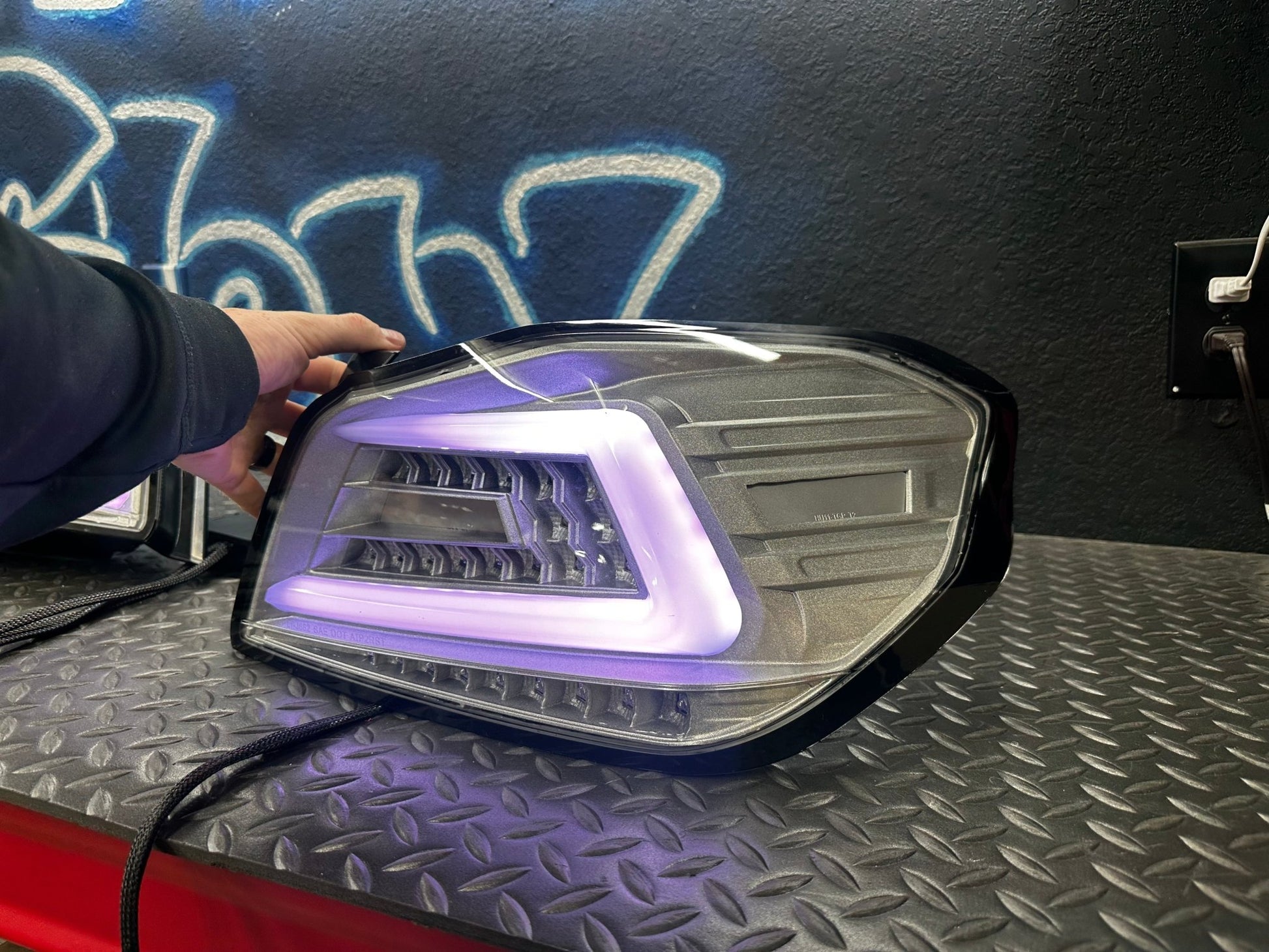NTXGlow Clear Color Shifting Spec D Tail Lights (2015 - 2021 Subaru WRX) - Speedlogix