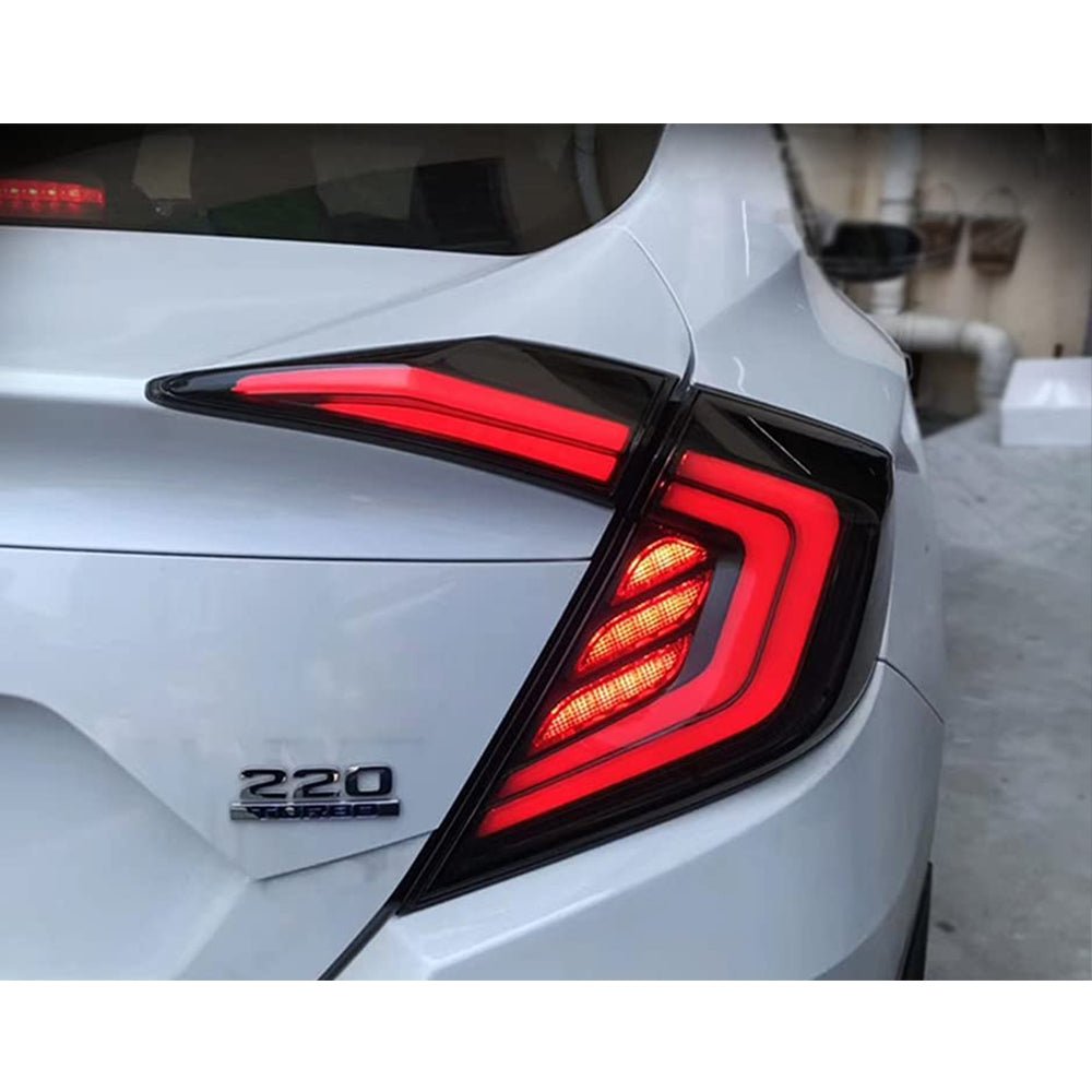 NTXGlow LED Tail Lights V1 (2016 - 2021 Honda Civic) - Speedlogix