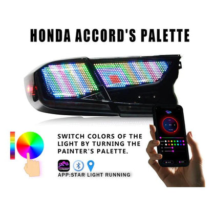 NTXGlow Matrix RGB LED Tail Lights (2018 - 2022 Honda Accord) - Speedlogix