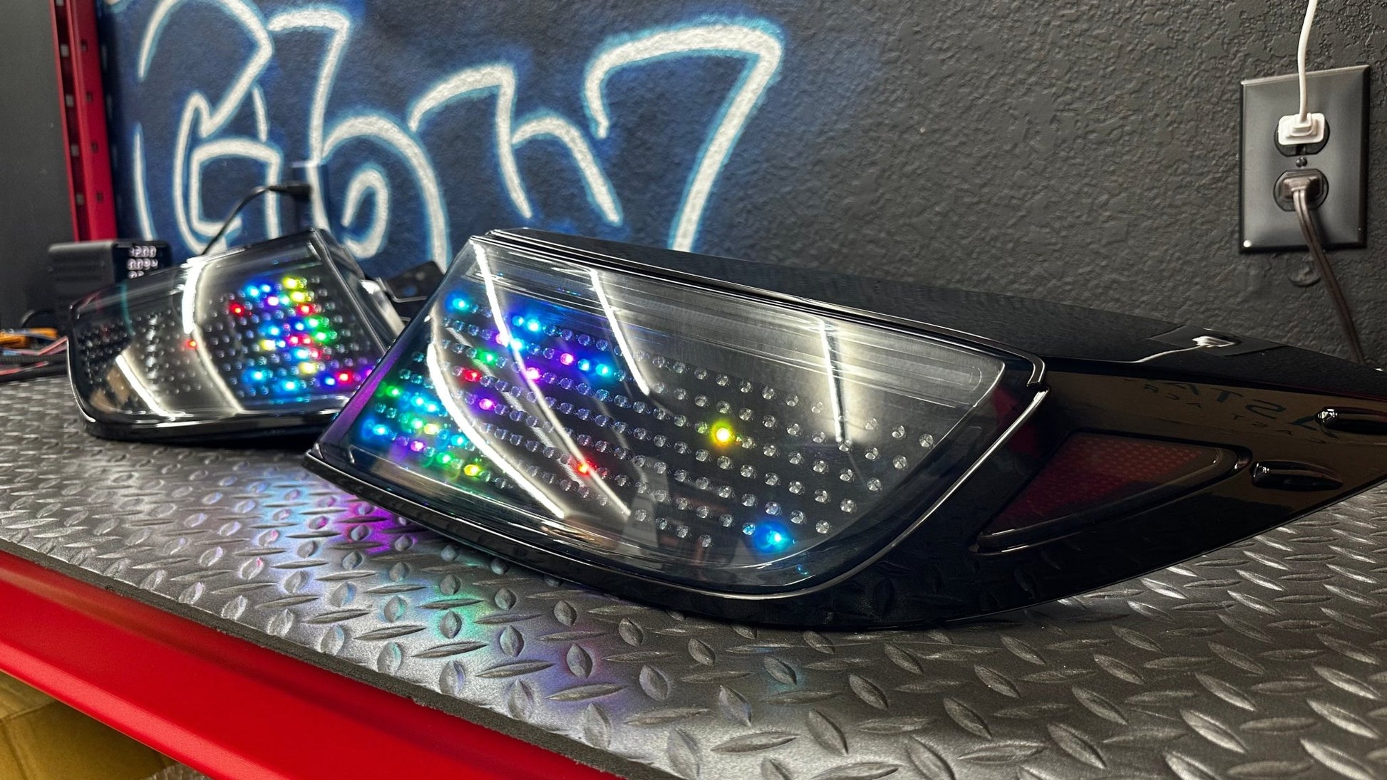 NTXGlow RGB Grid Tail Lights (2021 - 2025 Subaru GR86) - Speedlogix