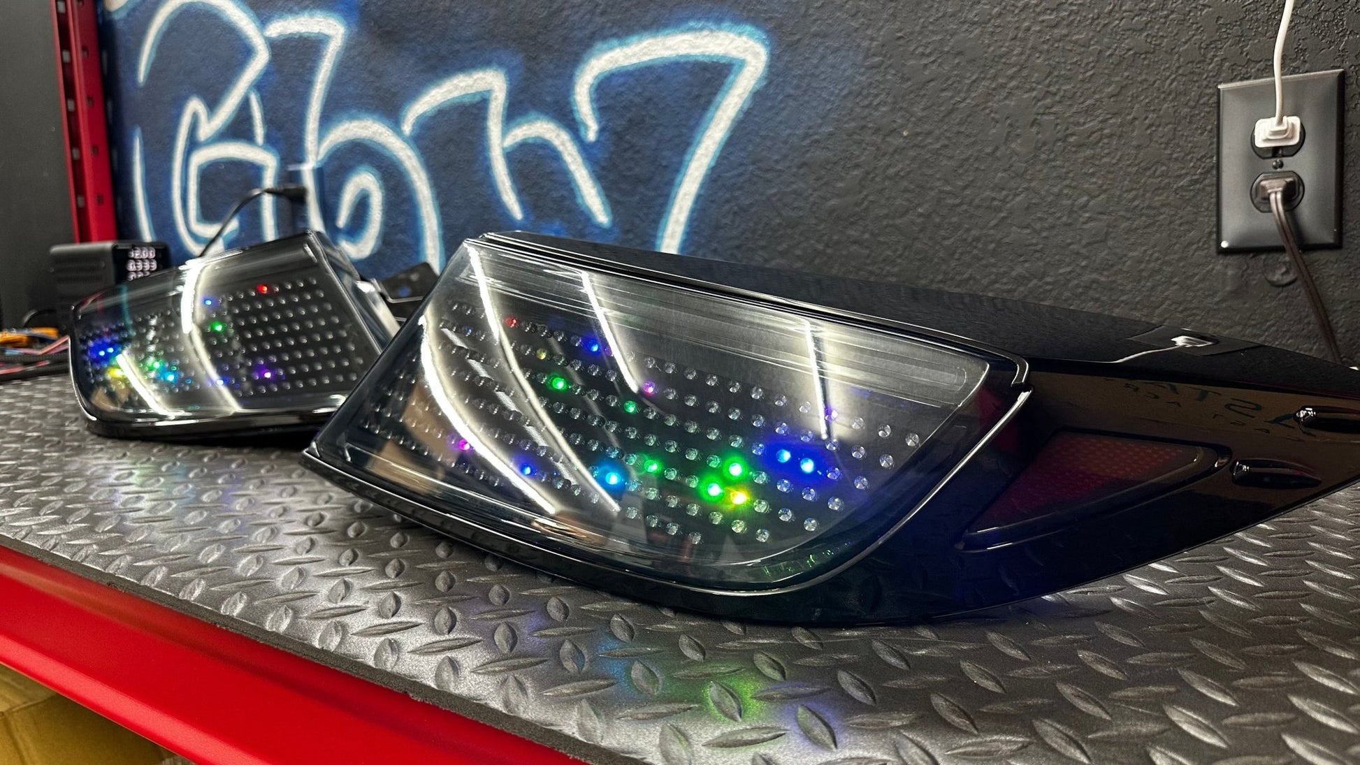 NTXGlow RGB Grid Tail Lights (2021 - 2025 Subaru GR86) - Speedlogix