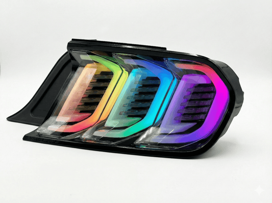 NTXGLOW RGB tail lights (2015 - 2023 Ford Mustang) - Speedlogix