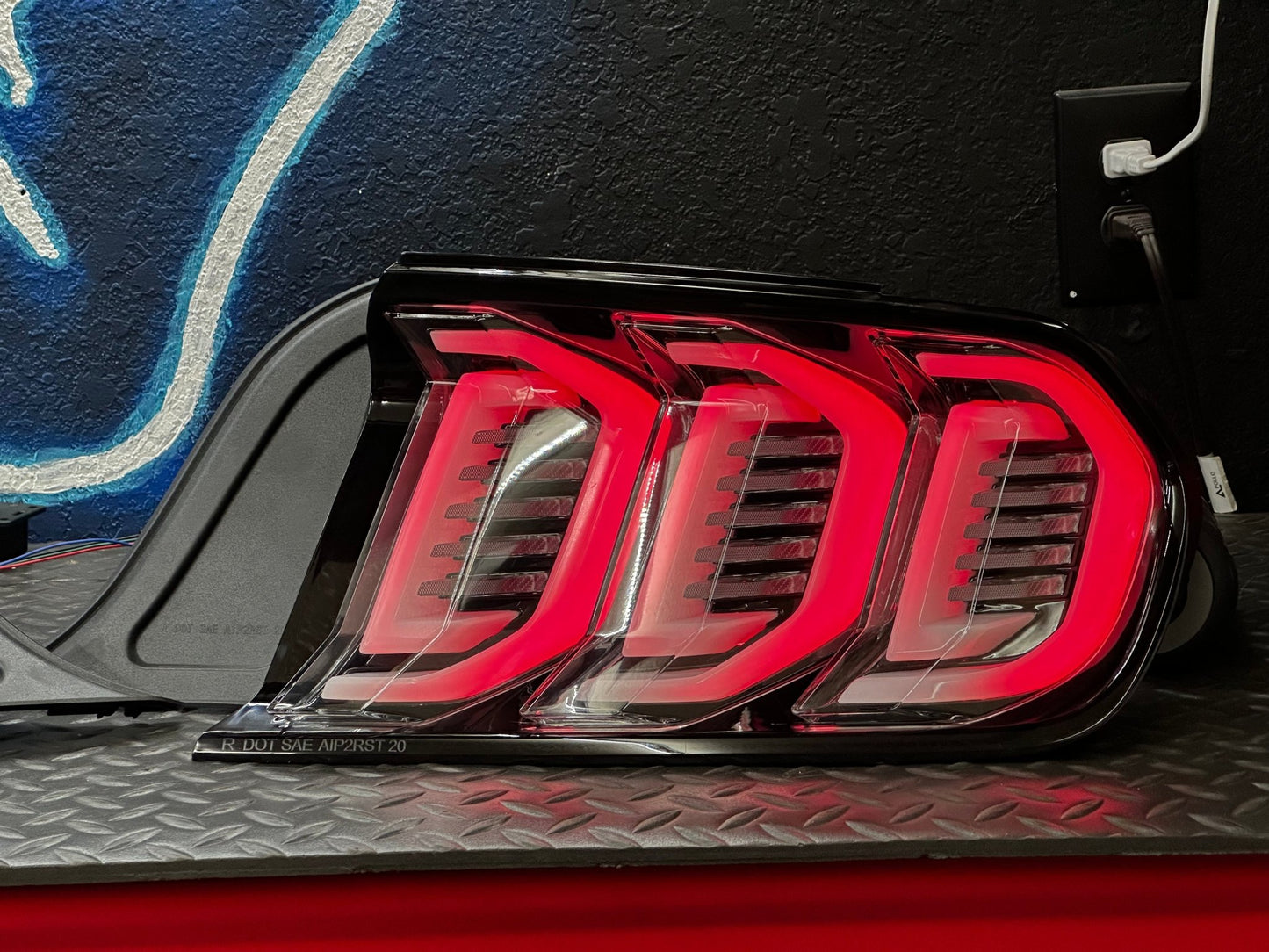 NTXGLOW RGB tail lights (2015 - 2023 Ford Mustang) - Speedlogix