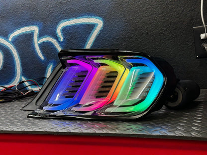 NTXGLOW RGB tail lights (2015 - 2023 Ford Mustang) - Speedlogix
