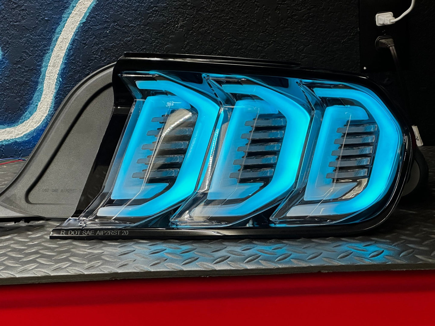 NTXGLOW RGB tail lights (2015 - 2023 Ford Mustang) - Speedlogix