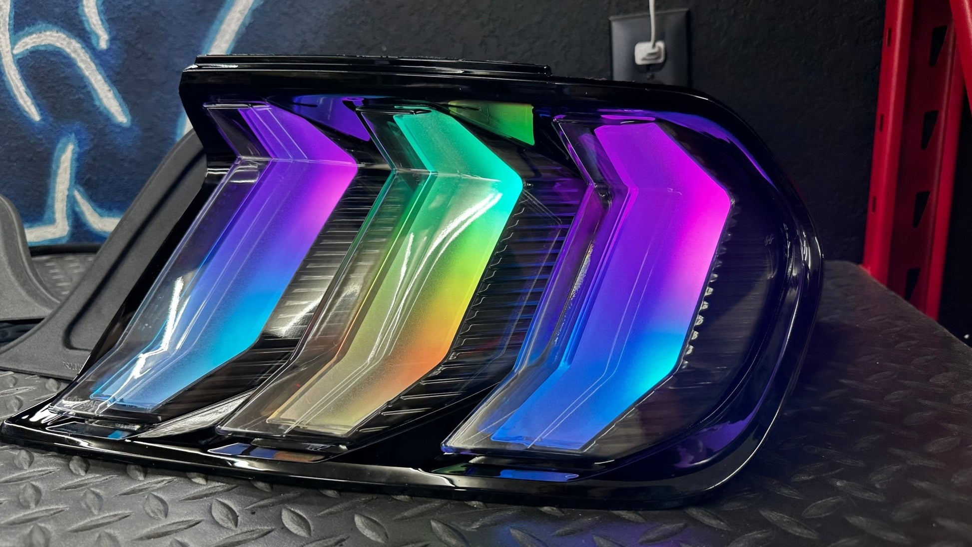 NTXGlow RGB Tail Lights (2015 - 2023 Ford Mustang) - Speedlogix