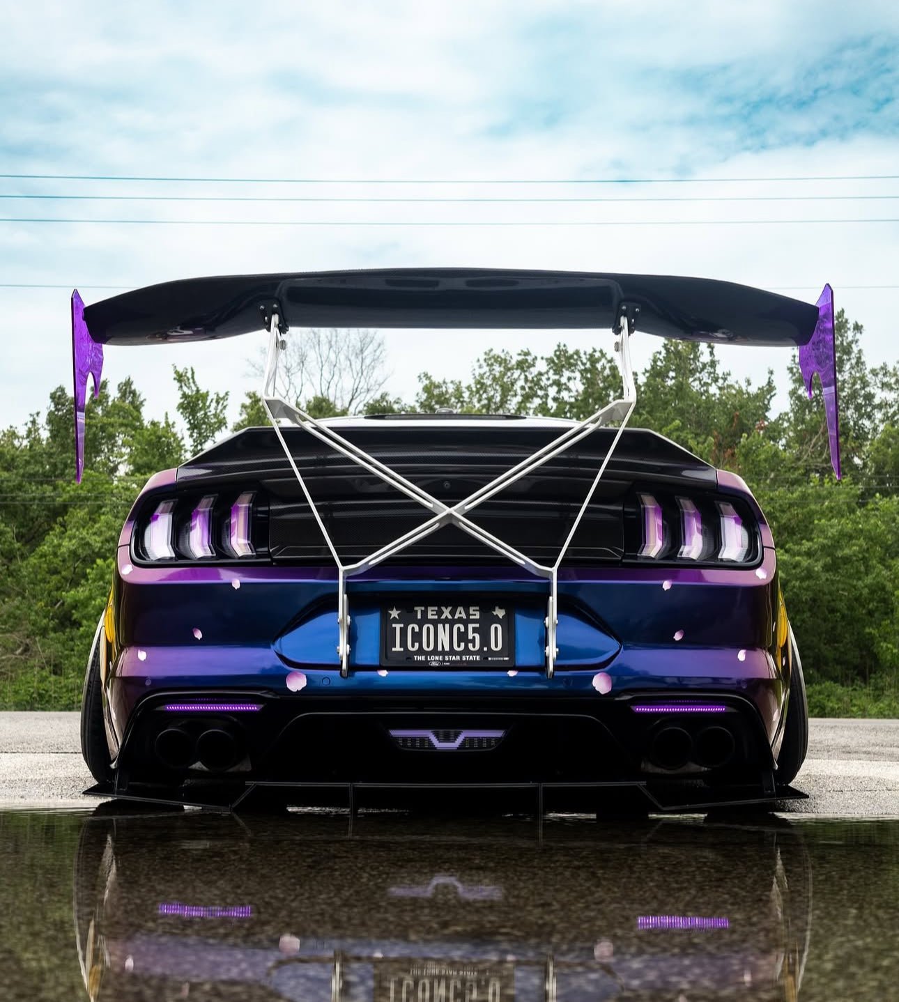 NTXGlow RGB Tail Lights (2015 - 2023 Ford Mustang) - Speedlogix