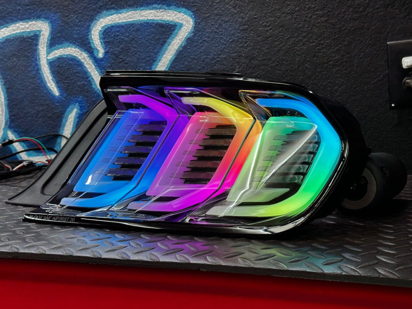 NTXGLOW RGB tail lights (2015 - 2023 Ford Mustang) - Speedlogix