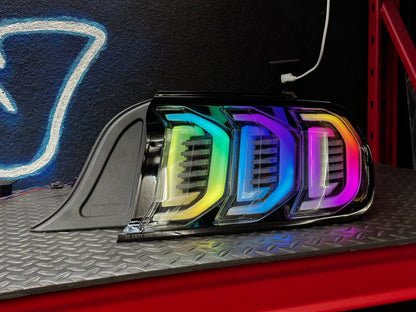 NTXGLOW RGB tail lights (2015 - 2023 Ford Mustang) - Speedlogix