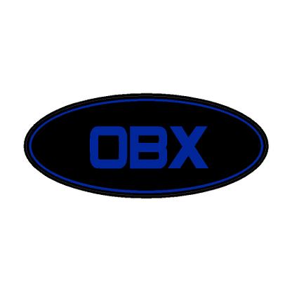 "OBX" Rear Oval Emblem Overlays (Printed Series) - 2021-2024 Bronco Outer Banks