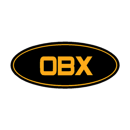 "OBX" Rear Oval Emblem Overlays (Printed Series) - 2021-2024 Bronco Outer Banks