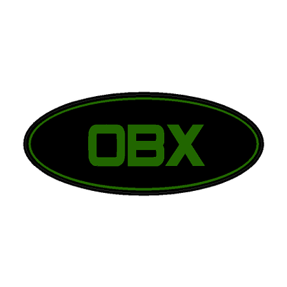 "OBX" Rear Oval Emblem Overlays (Printed Series) - 2021-2024 Bronco Outer Banks