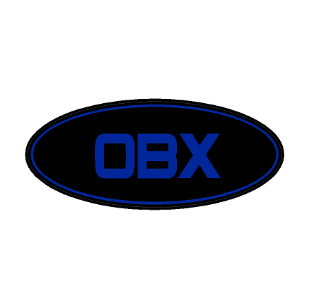 "OBX" Rear Oval Emblem Overlays (Printed Series) - 2021 - 2024 Bronco Outer Banks - Speedlogix