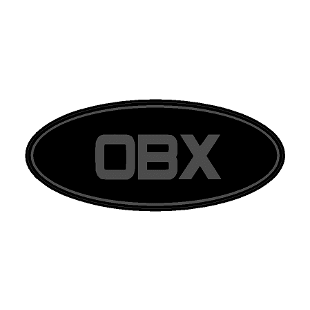 "OBX" Rear Oval Emblem Overlays (Printed Series) - 2021 - 2024 Bronco Outer Banks - Speedlogix