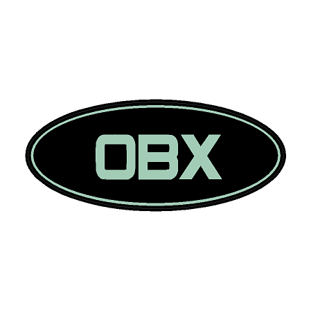 "OBX" Rear Oval Emblem Overlays (Printed Series) - 2021 - 2024 Bronco Outer Banks - Speedlogix